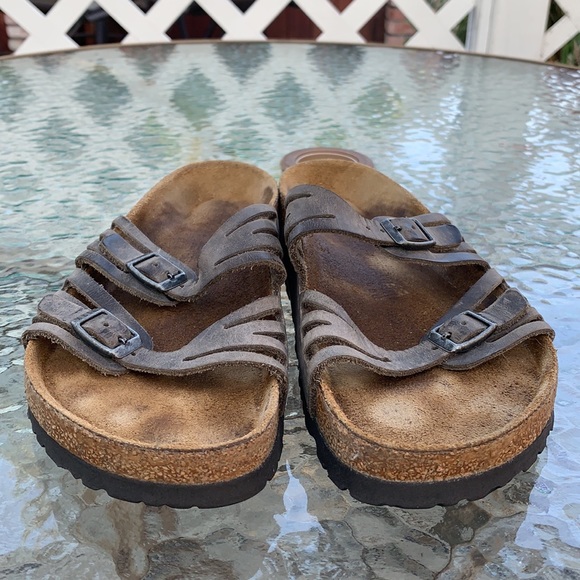 Birkenstock Granada sandals sz 7 - Picture 4 of 12